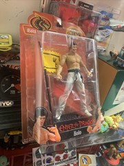 Bruce Lee Enter The Dragon BOLO Figure 2000 Play Along Sealed Soft Card