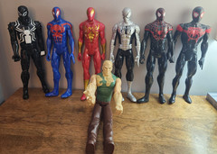 Marvel & DC Titan Superhero Action Figures You Choose