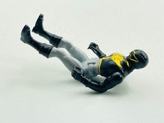 SCG Power Rangers Megaforce Black Ranger Sitting Vehicle Action Figure 3.75″