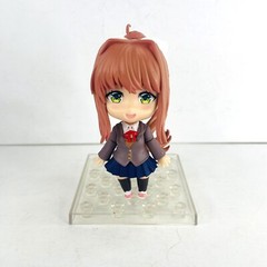 Doki Doki Literature Club! Monika PVC Action Figure Statue Toys Gift w/Accessory