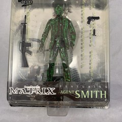 THE MATRIX AGENT SMITH Clear Action Figure WB Toy Vintage 1999 NEW SEALED