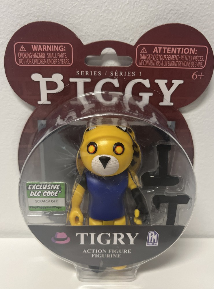 Roblox Piggy Series 1 TIGRY Figure with Exclusive Download Code Collectible NEW