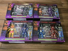 FNAF Endo Series 2 FULL SET Freddy Bonnie Chica Foxy Mangle Jazwares New In Box