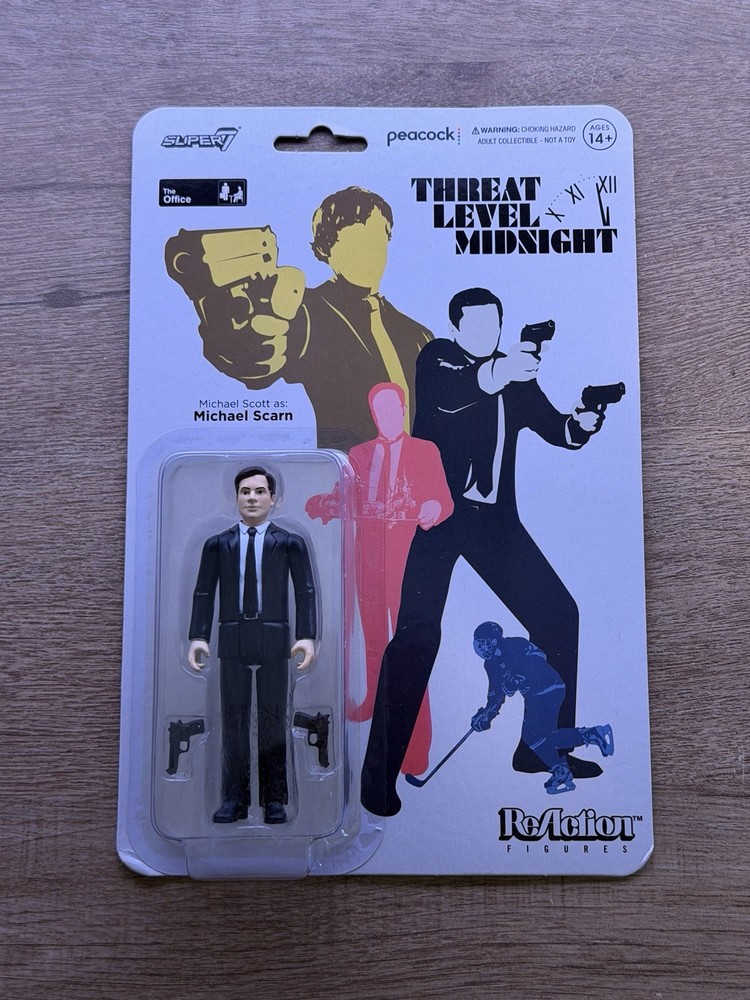 ReAction The Office Wave 1 Michael Scarn Action Figure