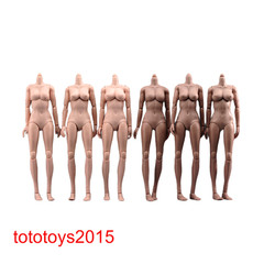 us stock 1/6 Pale Suntan Large Chest Flexible Body Female Action Figure Model