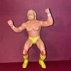 Vintage 1984 Hulk Hogan WWF LJN Titan Sports Action Figure Rubber Wrestler