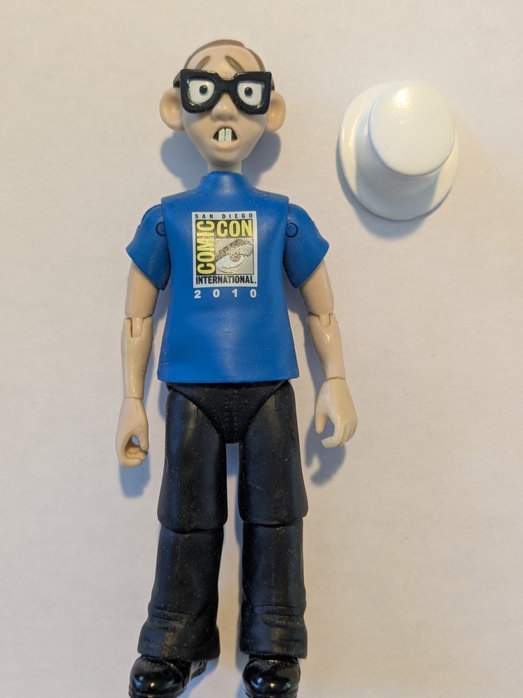 Robot Chicken Convention Exclusive Nerd with Hat Loose SDCC 2010 Jazwares