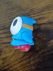 9-PK SHY GUY 4″ + 2.5″ Super Mario Nintendo Black Light Blue Green Red Yellow