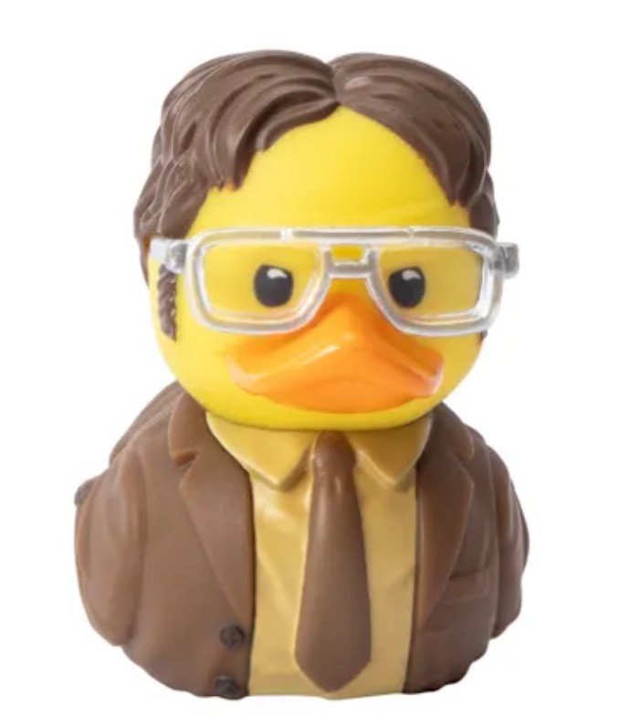 Official The Office Dwight Schrute Mini TUBBZ® Rubber Duck Collectible Numskull