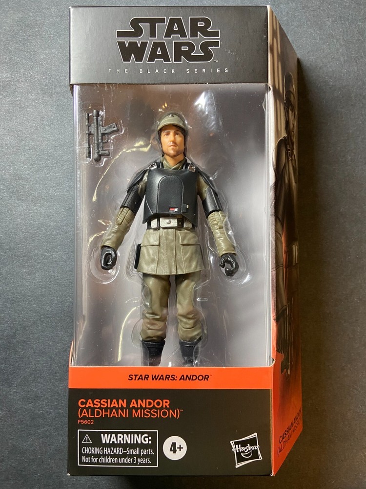 Star Wars The Black Series CASSIAN ANDOR Aldhani Mission 6” Action Figure NEW