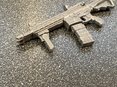 G.I. Joe Classified Series #77(BIG BEN)6” Scale MINT (Assault Rifle Gun W/ Clip)