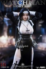 LSToys LS2023-XV Redemption of Night Watchman Nun Elena 1/6 Action Figure Model
