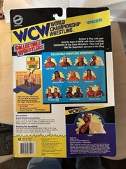 VTG 1994 WCW Wrestling VADER FIGURE Toy Makers New