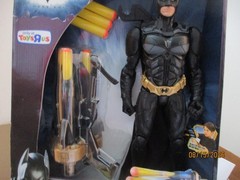 THE DARK KNIGHT, 15” ULTRA BLAST BATMAN, ONLY AT TOYS R US, N3973, MATTEL