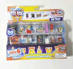 Worlds Smallest Micro Toy Box Series 1 New Sealed 15 Toys And 3 Stickers