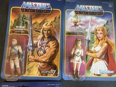 Super 7 Reaction 30 Masters of the Universe Figures Mint On Sealed Card G1N