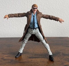 McFarlane DC Multiverse LOOSE Gold Label Year One Jim Gordon Commissioner & Card