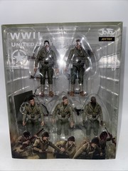 JOYTOY US 1/18 Soldiers Action Figure Lot WW II US Troopers United States Army