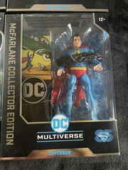 Dc Multiverse Collectors Edition Superman, Batman, Penguin, And Abyss