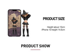 POP MART PEACH RIOT Witchy Punk PVC Figure Set of 3 Limited Art Toys Boxed