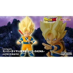 SHF Dragon Ball Super Saiyan Son Goku Mini Daima S.H.Figuarts Figure Bandai