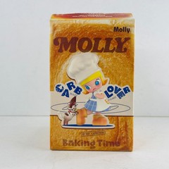 POP MART x Molly Carb-Lover Baking Time Series Figure Dolls – Crocodile Bread
