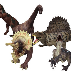 Jurassic World Dinosaur Velociraptor Kid Galaxy and other dinosaurs lot of 11