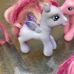 Big Lot Of My Little Ponies Varied Conditions And Years 8 Pieces 06’ 02’ 08’