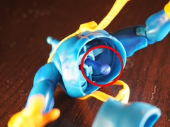 Custom Chest Extension Joint for S.H. Figuarts Cyclops – READ DESCRIPTION