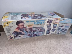 Vintage Original Pee Wee Herman Playhouse In Box Action Figure Lot