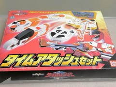 Power Ranger Mirai Sentai Time Ranger Time Attache Set BANDAI 2000 New in Box