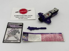 1985 Astrotrain Complete w/ Booklet & Tech Spec G1 Transformers Figure