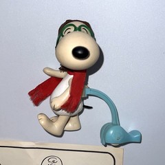 Snoopy Skediddler Vintage Peanuts 1968 Mattel Walking Toy Red Baron Instructions