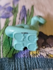 Paw Patrol Dino Mystery Mini Brachiosaurus Dinosaur Toy Figure Cyan Teal Blue