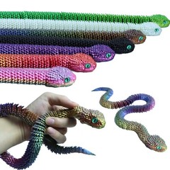 3D Printing Action Figure Snake Egg Toys Creative Stress Relief Anime Figures