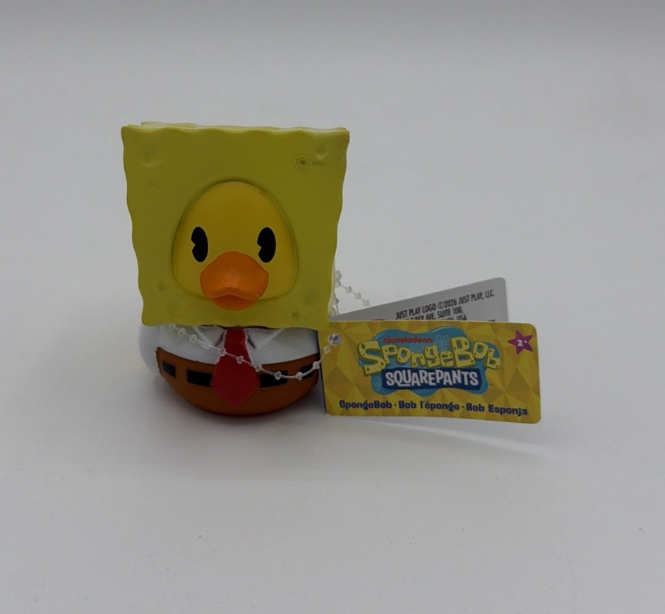 Nickelodeon SpongeBob 2.75″ Rubber Duck NWT