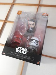 Star Wars Kylo Ren Sith Trooper Stormtrooper Cosbaby Limited Editon Set Hot Toys