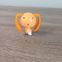 Hasbro Littlest Pet Shop Orange Bunny Rabbit Green Eyes Floppy Ears A5135 2013