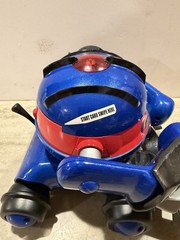 RUMBLE ROBOT Lot Of 2 Battle Bot Mix Team Fight Toy No Remote Turns On And sound