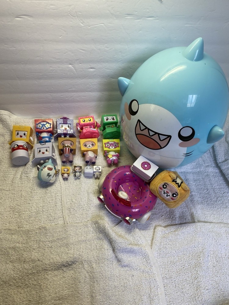 LANKYBOX Lanky Box Figures Toys Bundle Mini Figures Mystery Slap Bracelet Lot