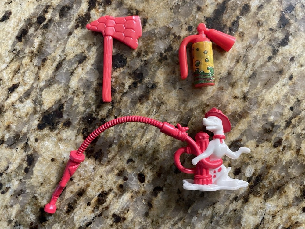 1991 Playmates TMNT Hose ‘Em Down Don 100% Complete Accessories