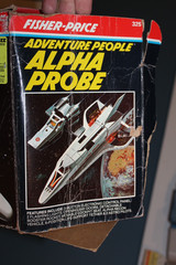 VTG 1979 Fisher-Price Adventure People #325 Alpha Probe Space Shuttle WORKS 99%
