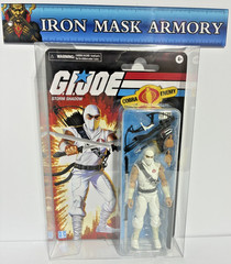 Storm Shadow Retro Cardback GI Joe Classified In Protective Case