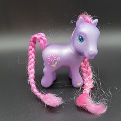 My Little Pony 3 Figures Lot Long Hair Petal Blossom Aloha Pearl Baby Bellaluna