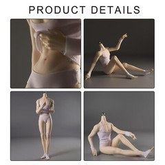 1/6 Male Teenager Body Seamless Muscular Figure 12″ for Phicen Hot Toys TBLeagvr