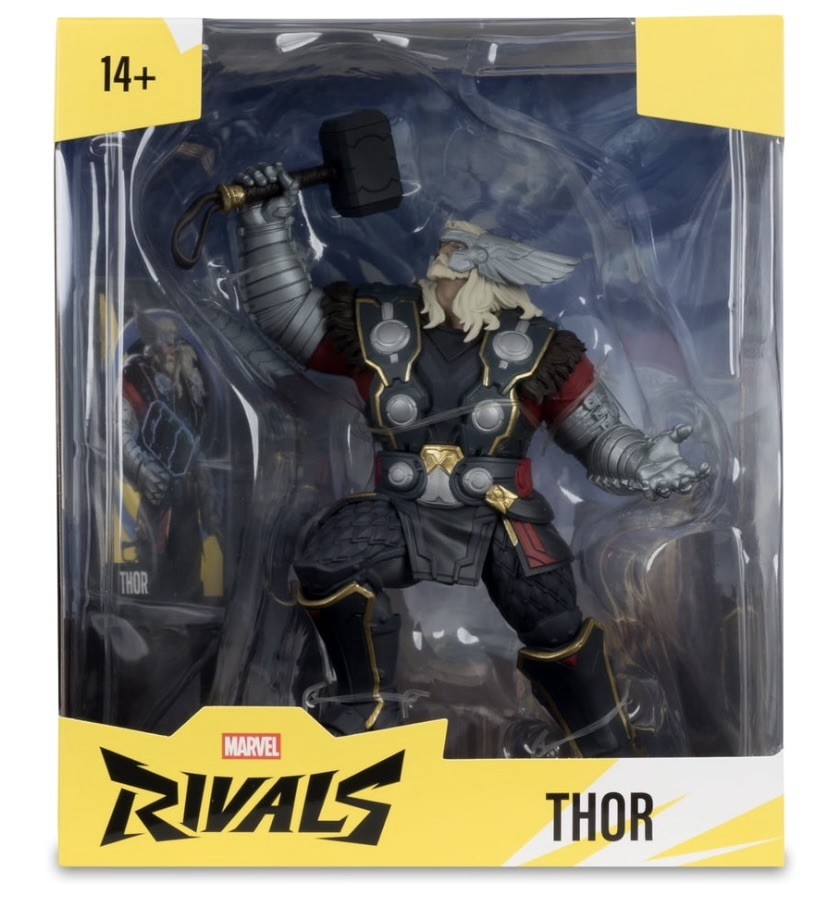 2026 Mcfarlane Toys Marvel Rivals Thor 1/10th Scale Posed Action Figure