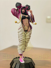 Juri Han Pijama Street Fighter/3d Figure 25cm Professional Hand Painted