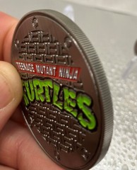 Teenage Mutant Ninja Turtles-Donatello, 2 inch Medallion Challenge Coin