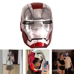 1:1 AUTOKING Iron Man MK5 Helmet Wearable Mask Voice Control Cosplay Props Gift