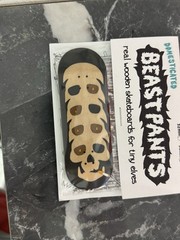 Beastpants Fingerboard Deck Splitply 33mm Domesticated